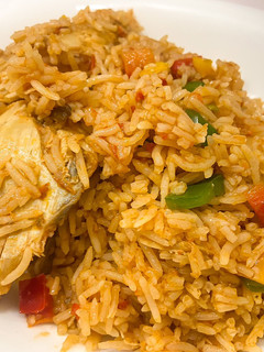 A picture of Easy Jollof Rice.