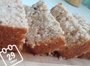 Una foto de queque de avena