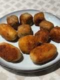 Croquetas Caseras de pollo, jamón y setas