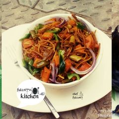 Fried brown paste by ful@rny"ss kitchen.. A picture of Fried brown paste by ful@rny"ss kitchen...