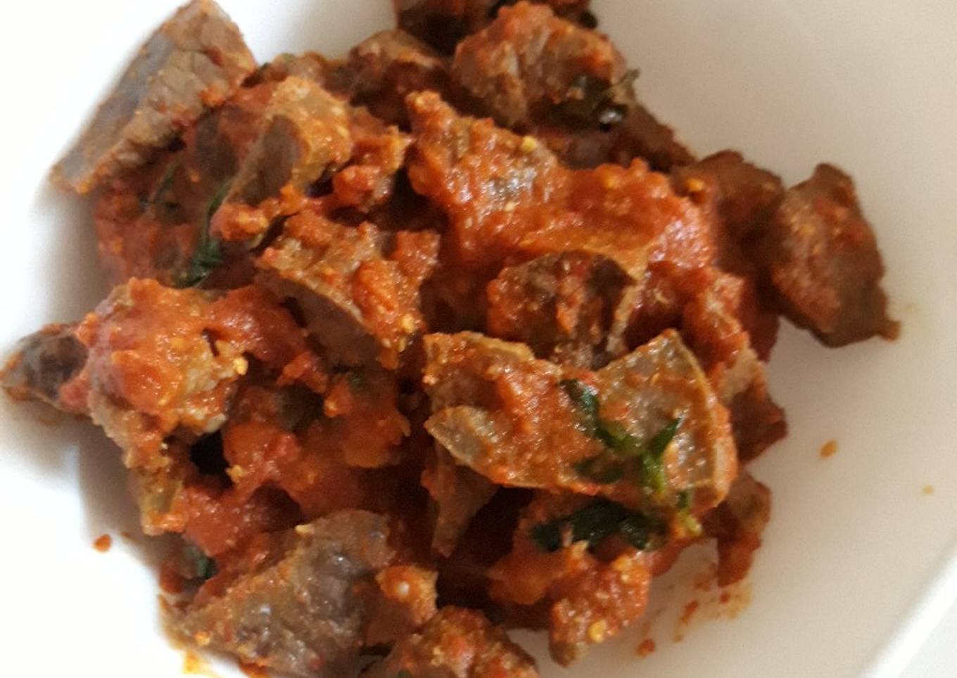 Bagaimana Membuat Paru sapi rica rica Anti Gagal