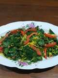 Tumis Daun Leilem Bunga Pepaya