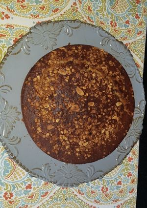 Una foto de Cake de granola y plátano 🍌🥧