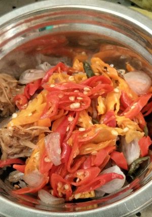 Foto resep Tim Blenyek (tempong) / ikan teri asin