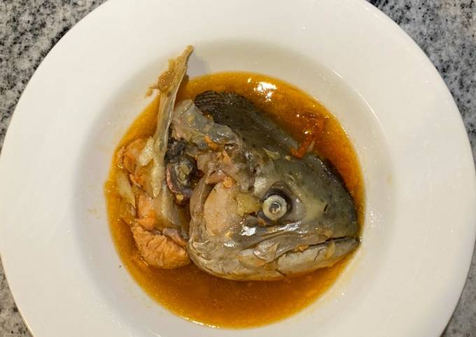 Salmon Head Soup Asam Pedas