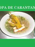 Sopa de carantanta