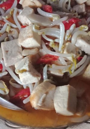 Foto resep Sayur tahu tauge