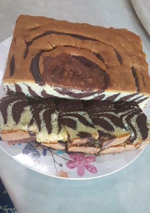 Foto resep Marble kek coklat