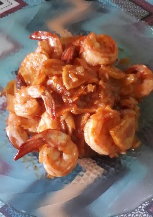 Foto resep Udang saos padang