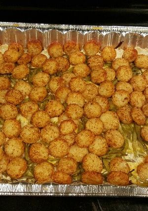 A picture of Tater Tot Casserole.