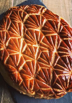 Une photo de Galette des rois : frangipane noisette et praliné