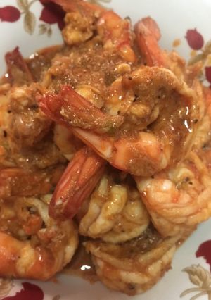 รูปของ กุ้งกระเทียมพริกไทย