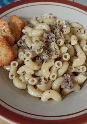 Foto resep Tumis Makaroni Bawang Putih