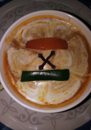 A picture of Tomato soup.