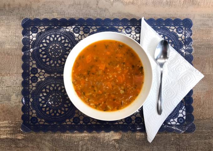 Soupe légumes et avoine 🥣👍😍