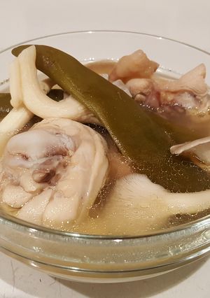 不用調味的~剝皮辣椒雞湯 的食譜成品照片