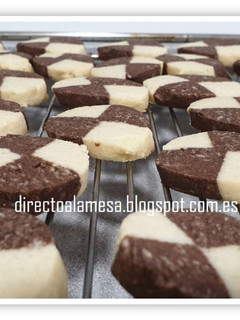 Una foto de Galletas bicolor