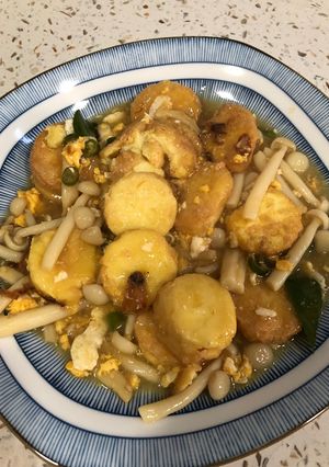 Gambar Tofu telur ala MC