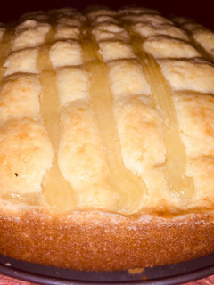 Una foto de 🔶 Torta con crema pastelera. Deliciosa y súper fácil