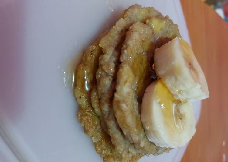 Resep Pancake oat magicom (anak kos), Bisa Manjain Lidah