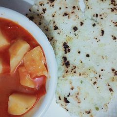 A picture of Vrat bhojan.