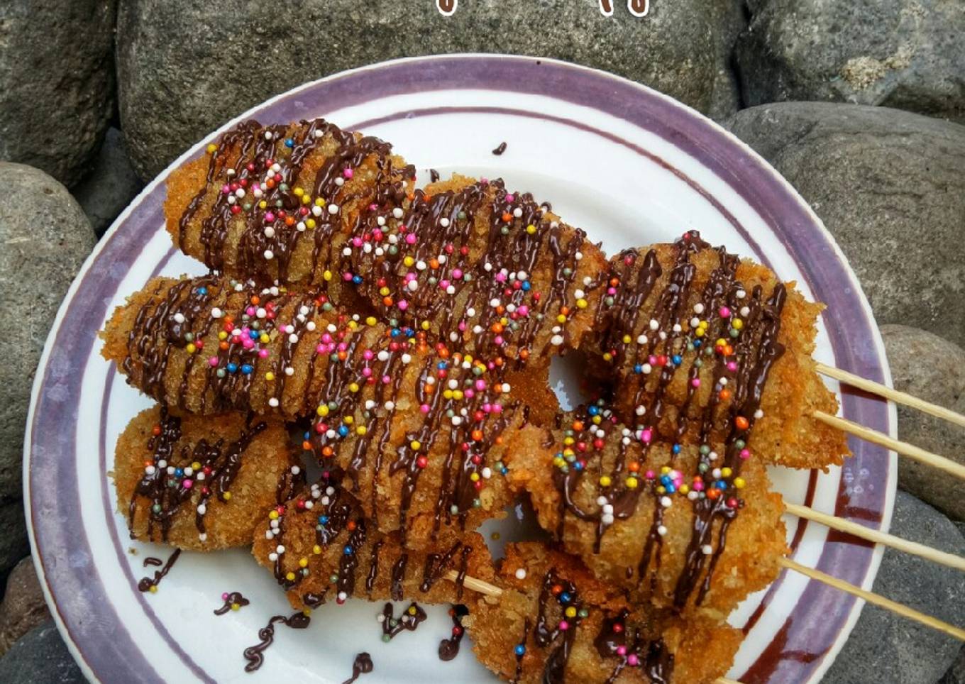 Sate Pisang Crispy Ala Angkringan