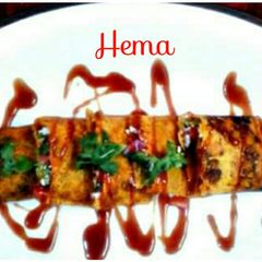 Stuffed paneer besan chilla A picture of Stuffed paneer besan chilla.