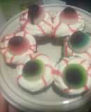 Mini Cupcake de Ojos Siniestros