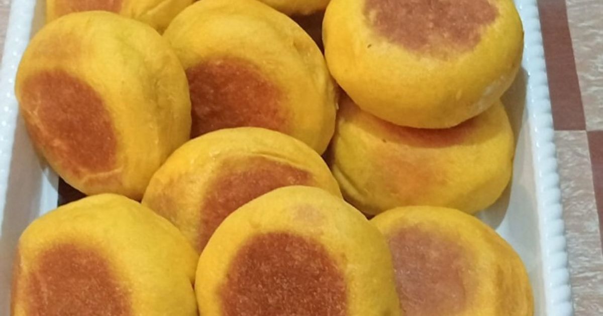Resep Roti Labu Kuning [ Teplon] oleh Fitzaki Kitchen - Cookpad