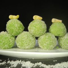 Instant Coconut Ladoo | No Fire Stuffed Coconut Ladoo A picture of Instant Coconut Ladoo | No Fire Stuffed Coconut Ladoo.