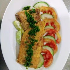 A picture of Pan-Fried Tilapia fillets.