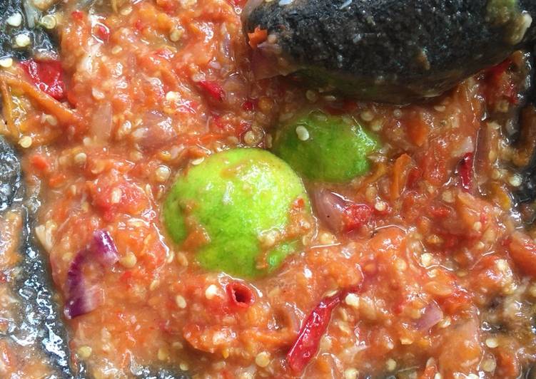 Sambal Tomat Jeruk Nipis