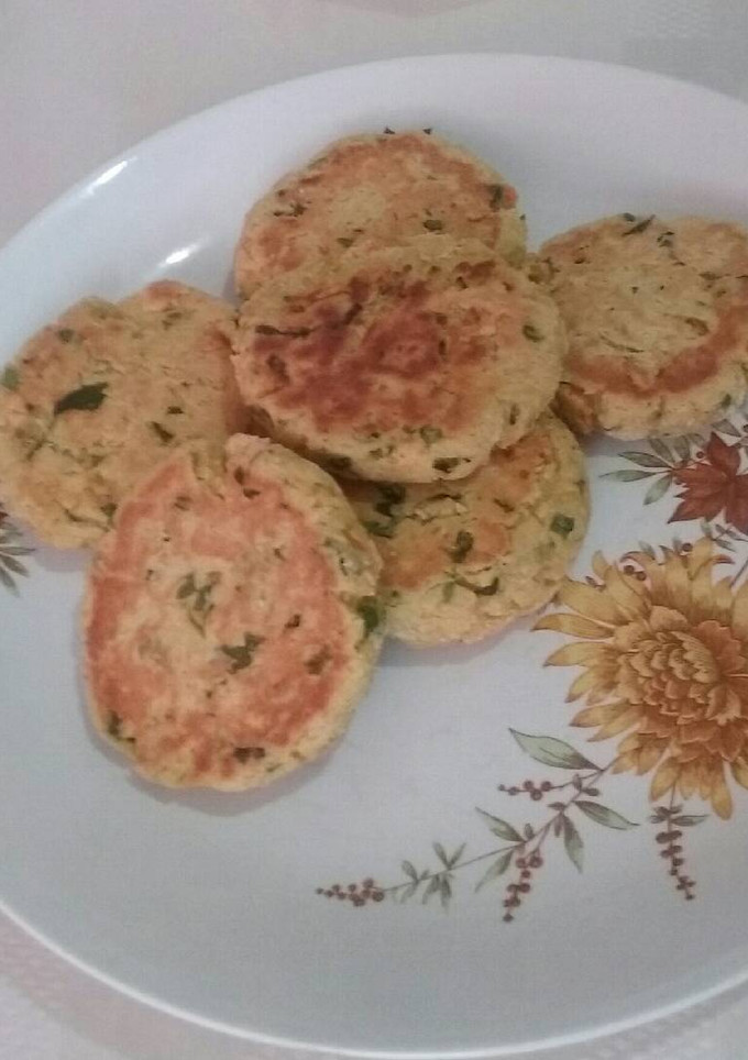 Una foto de Hamburguesas de garbanzos