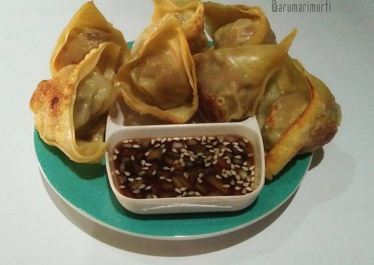 Resep Beef chicken dumpling (*´ڡ`●) yang Enak Banget