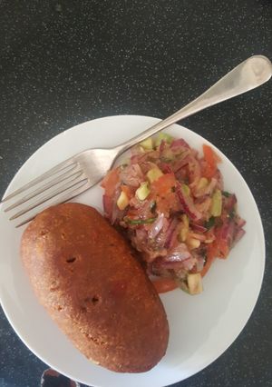 Una foto de Corviche de pescado