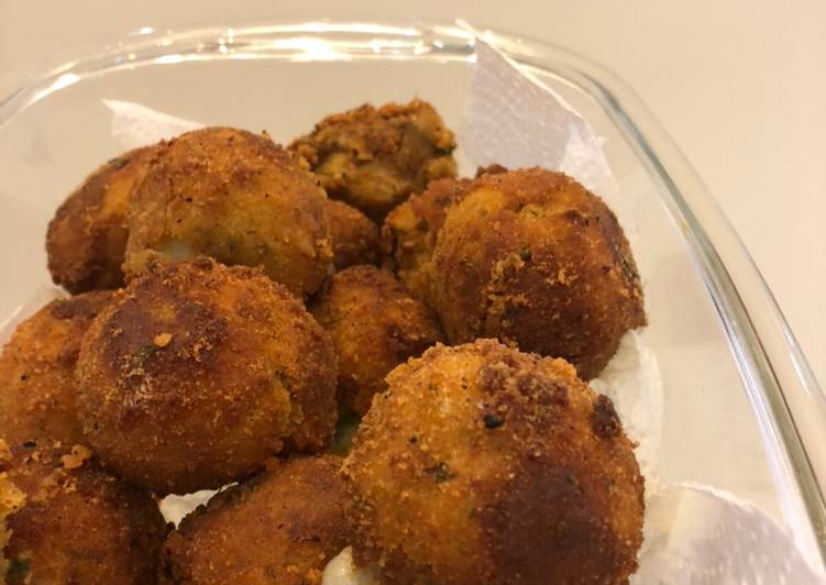 كفته البطاطه محشيه بالجبن 🧀