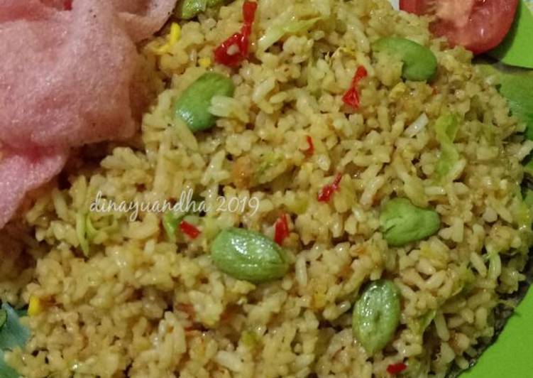 Cara mudah Membuat Nasi Goreng Pete, Bisa Manjain Lidah