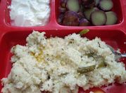 A picture of samak rice upma
