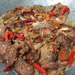 รูปของ Dendeng Balado/batokok