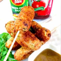A picture of Rajma Chawal kebabs.