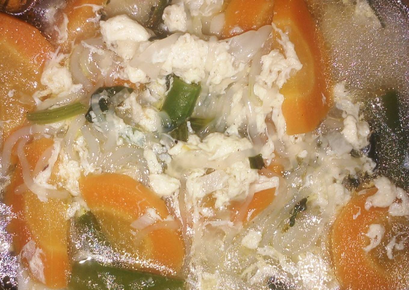 Sop telur simpel buat anak kost istimewa