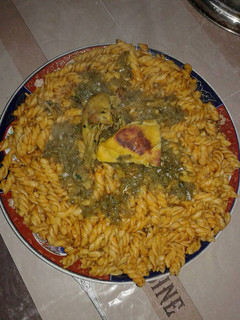 صورة لوصفة مكرونة بمرق الدجاج
