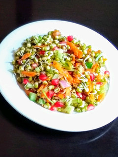 A picture of Sprouts and Veggies Salad.