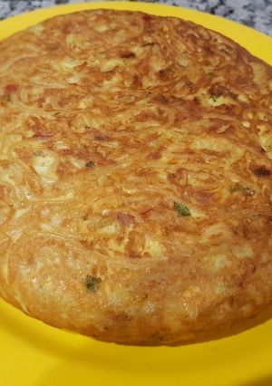 Una foto de Tortilla de fideos!!