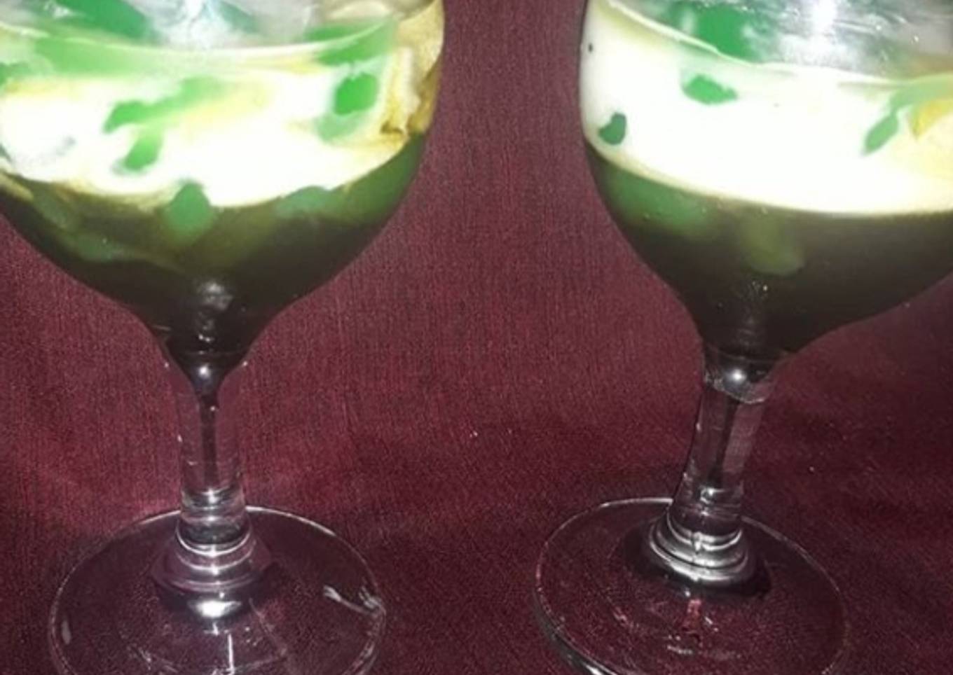 Es cendol tanpa santan