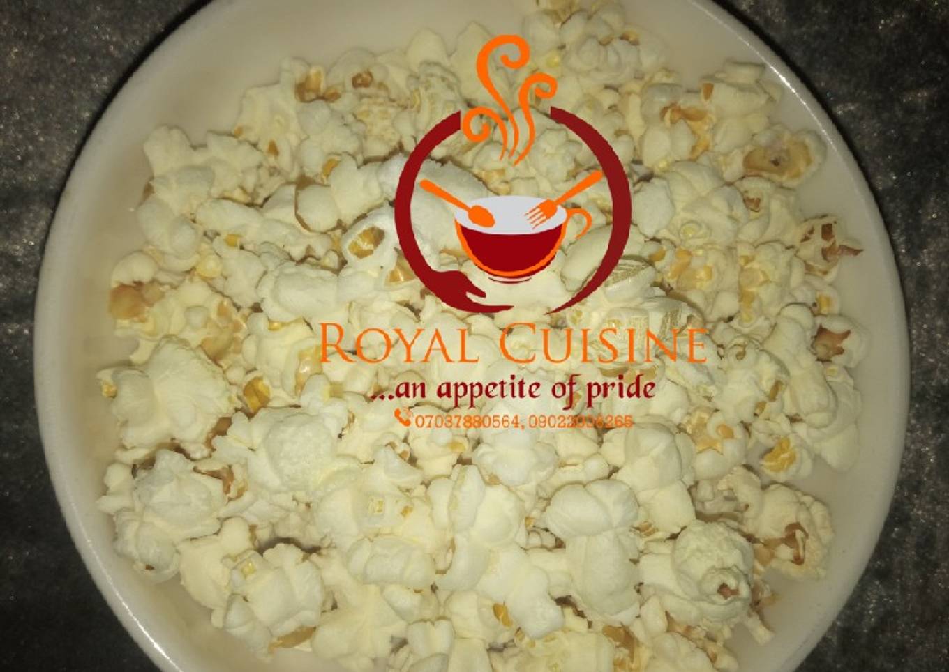 Milk popcorn