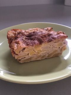 Una foto de Pastel de Manzana light