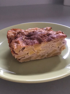 Una foto de Pastel de Manzana light