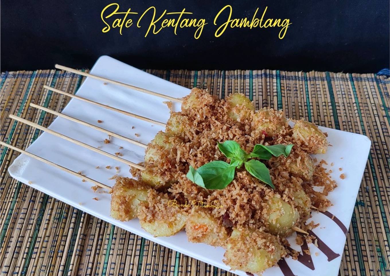 Sate Kentang Jamblang Khas Cirebon