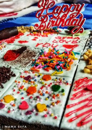 Foto resep Brownies potong